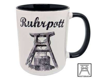 Kaffeepott Ruhrpott Zeche grau​​​​​​​